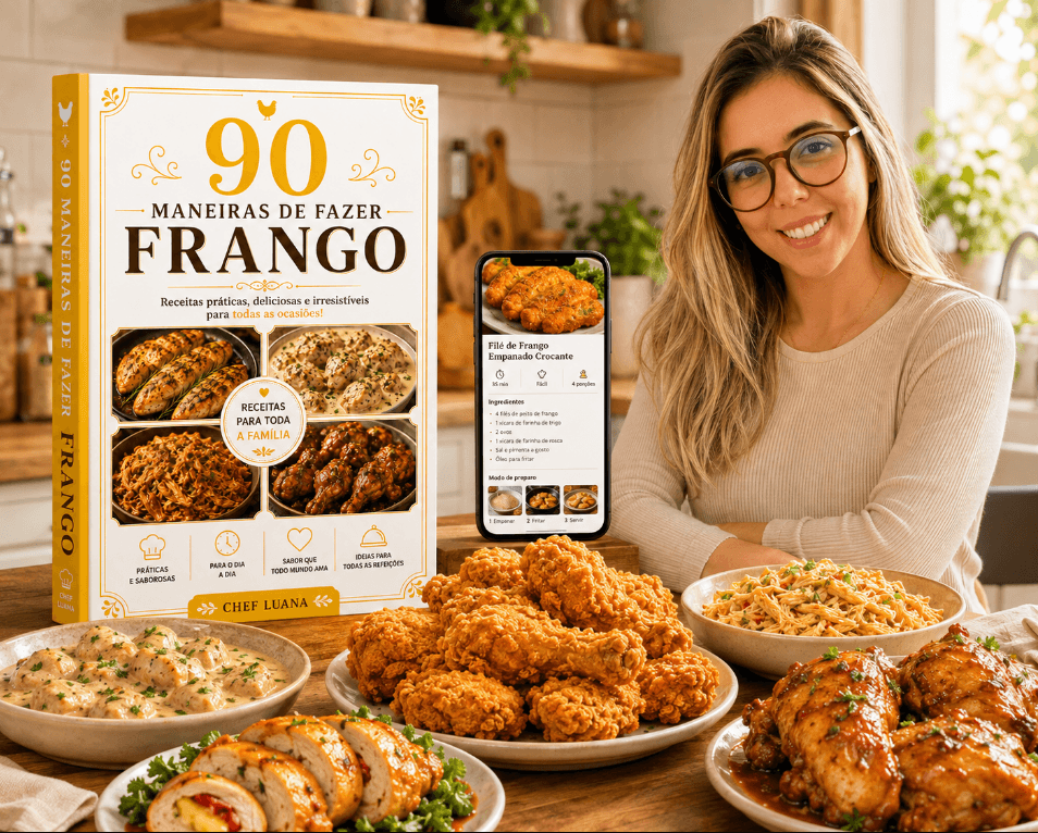 90 Maneiras de Fazer Frango da Chef Luana
